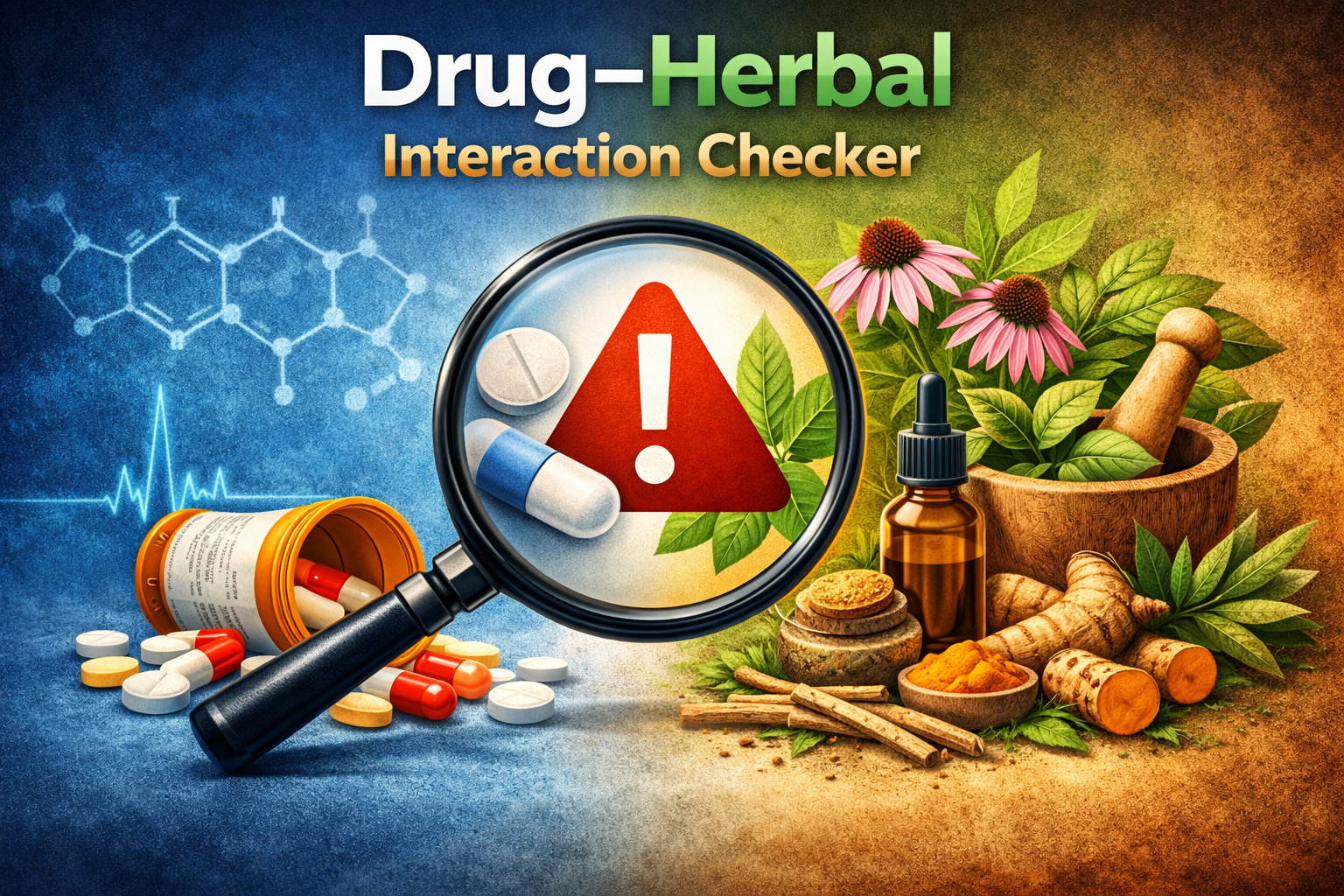 Drug–Herbal Interaction Checker