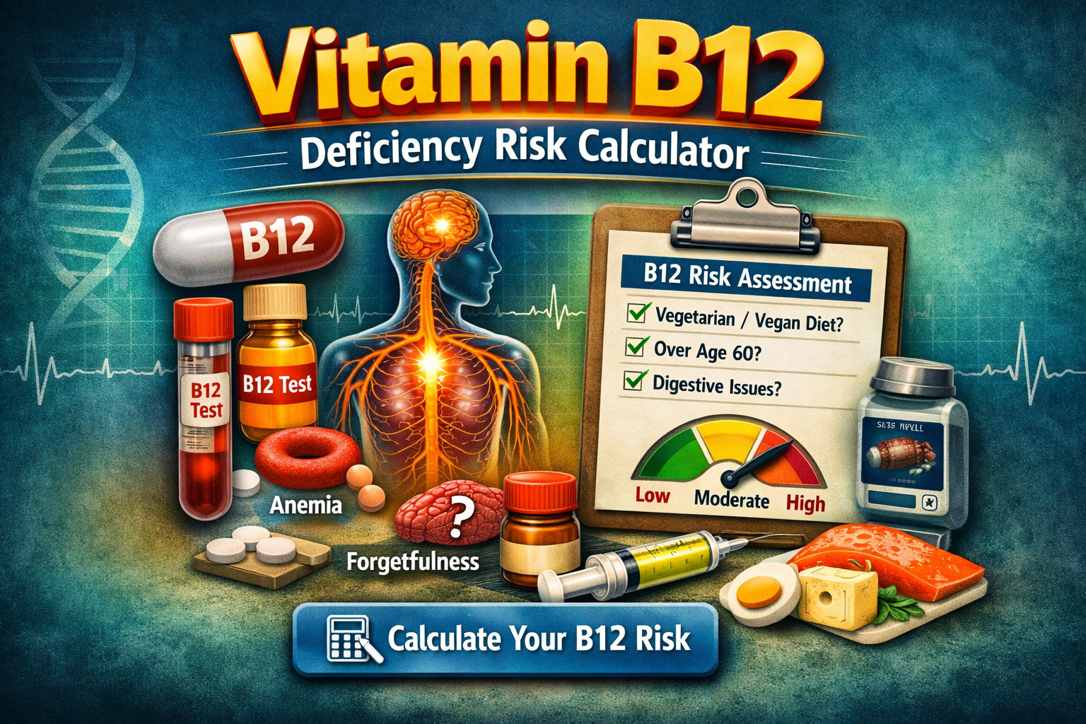 Vitamin B12 Deficiency Risk Calculator
