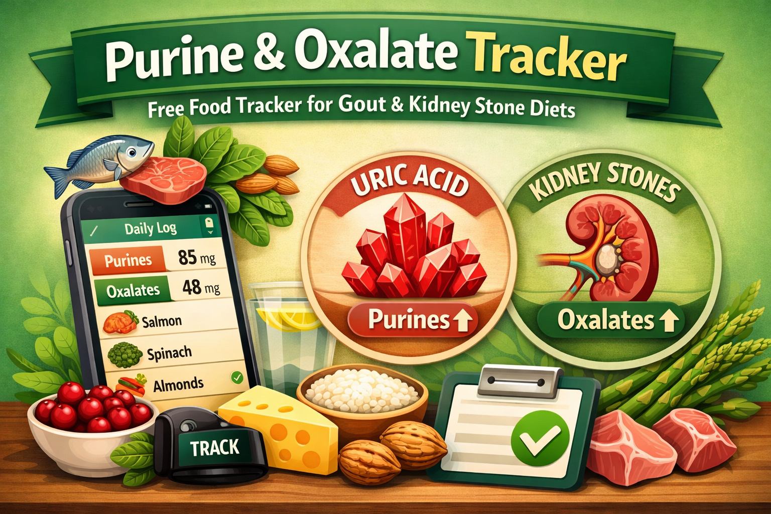 Purine & Oxalate Calculator