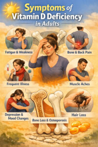 Symptoms of Vitamin D Deficiency in Adults